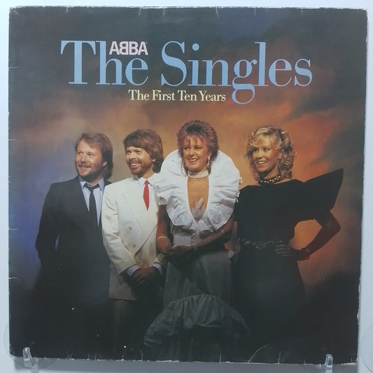 x2 lp ABBA The Singles The First Ten Years made holanda 1982 gatefold con insert disco pop
