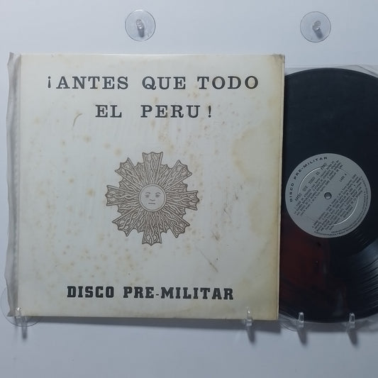lp Banda de la Guardia Republicana Antes Que Todo el Peru made peru 1964 sellado banda militar