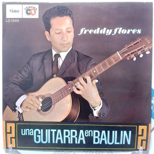 lp Freddy Flores Una guitarra en baulin made peru 1970 huayno folk
