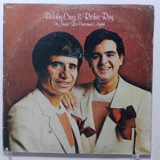 lp Bobby Cruz & Richie Ray De Nuevo Los Durisimos Again made peru 1980 salsa