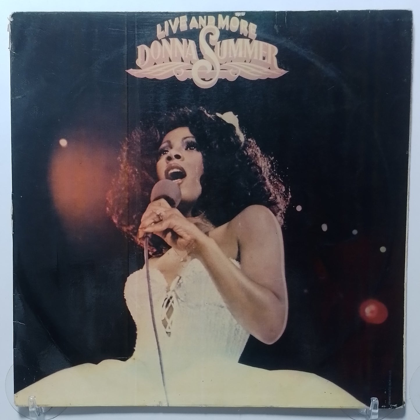 x2 lp donna summer live and more made peru 1978 gatefold disco