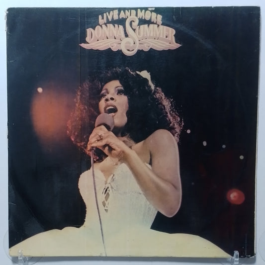 x2 lp donna summer live and more made peru 1978 gatefold disco