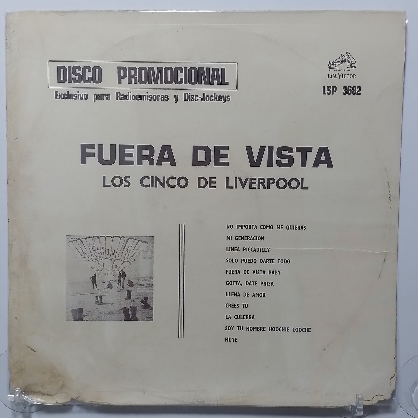 lp Liverpool Five Out Of Sight Fuera De Vista made peru 1967 promocional rock