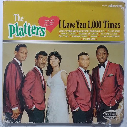 lp The Platters I Love You 1,000 Times made usa 1966 funk soul blues