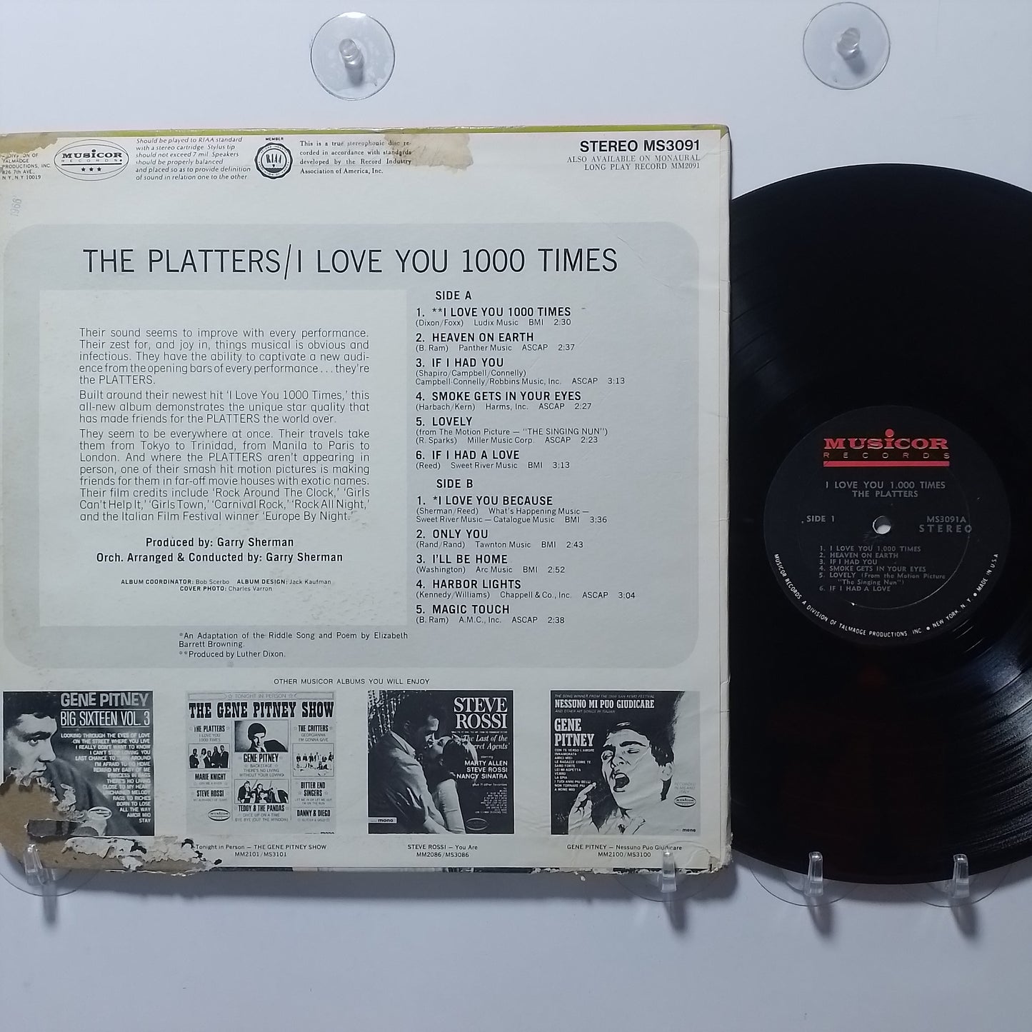 lp The Platters I Love You 1,000 Times made usa 1966 funk soul blues