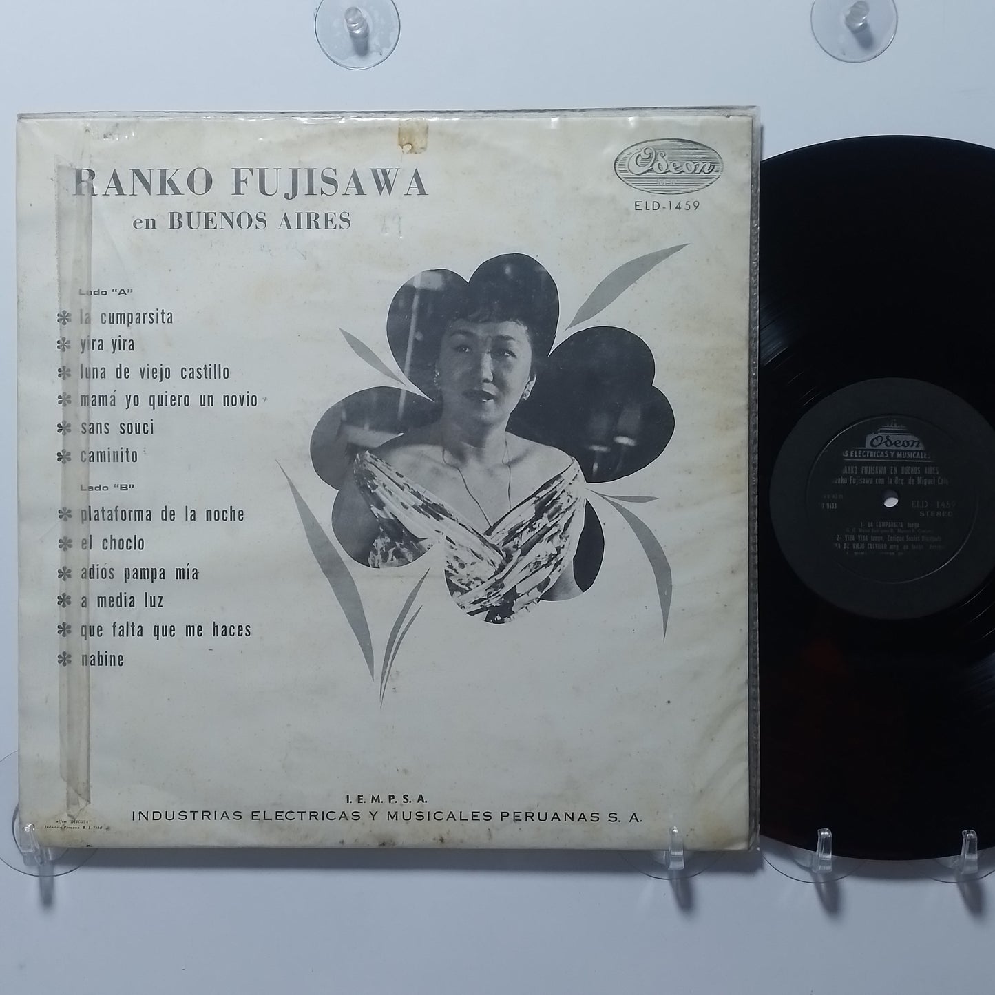 lp Ranko Fujisawa Orquesta De Miguel Calo Ranko Fujisawa En Buenos Aires made peru 1965 tango folk