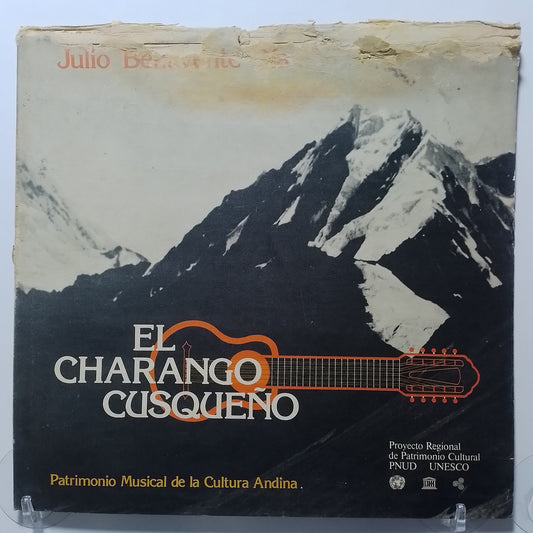 lp Julio Benavente Diaz El Charango Cusqueño made peru 1983 gatefold andean folk