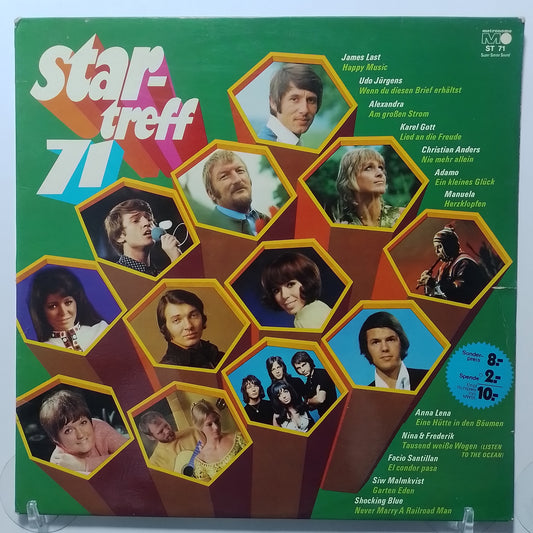 lp Star Treff 71 Adamo Shocking Blue James Last varios made alemania 1970 pop
