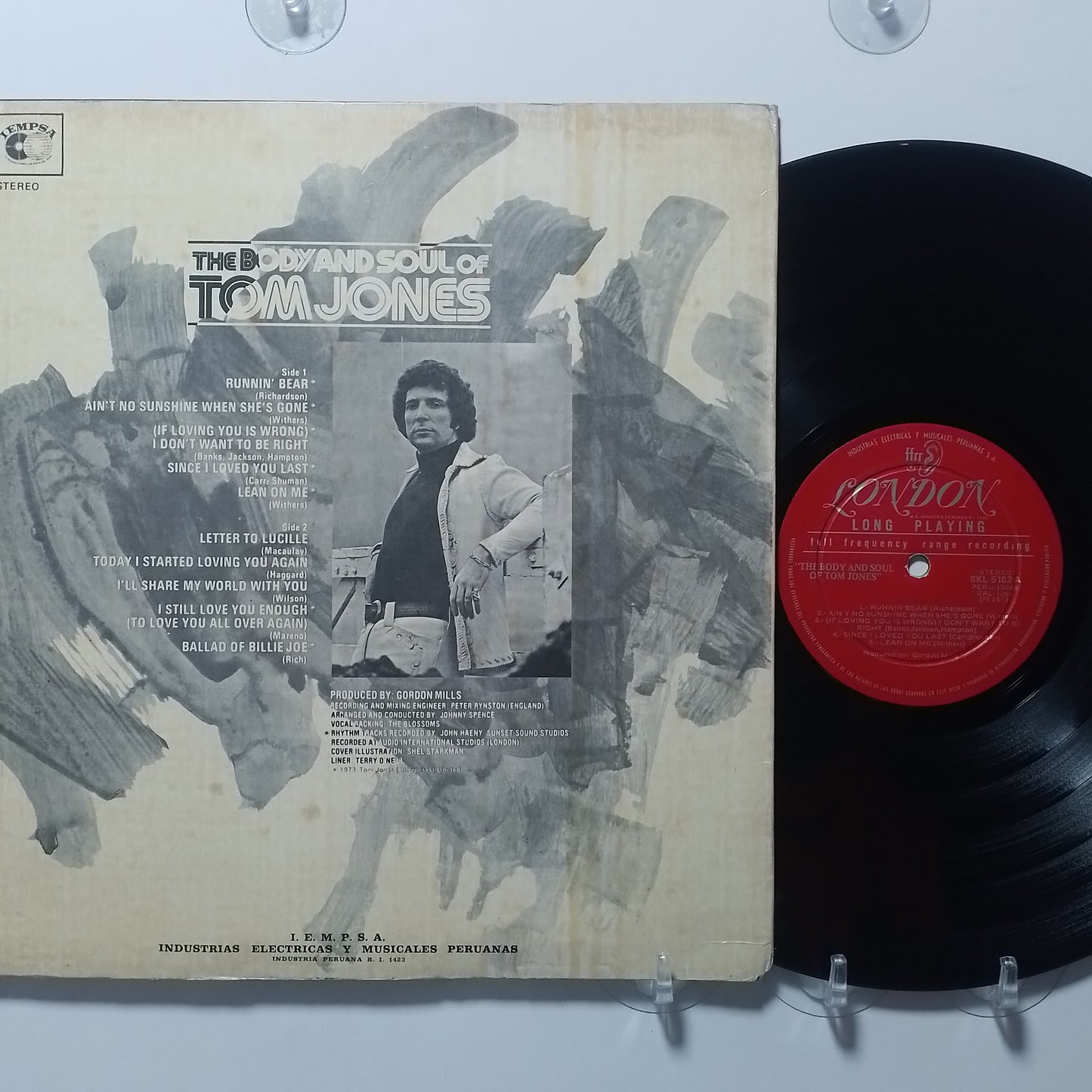 lp Tom Jones The Body And Soul Of Tom Jones made peru 1973 pop rock