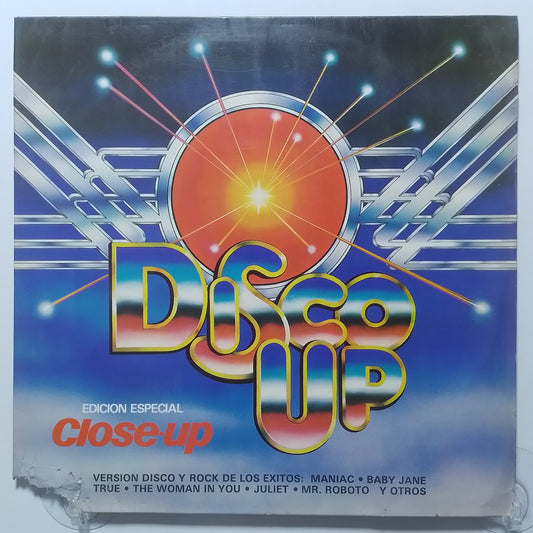 lp Disco Up maniac der kommissar mr roboto varios made peru 1980 rock