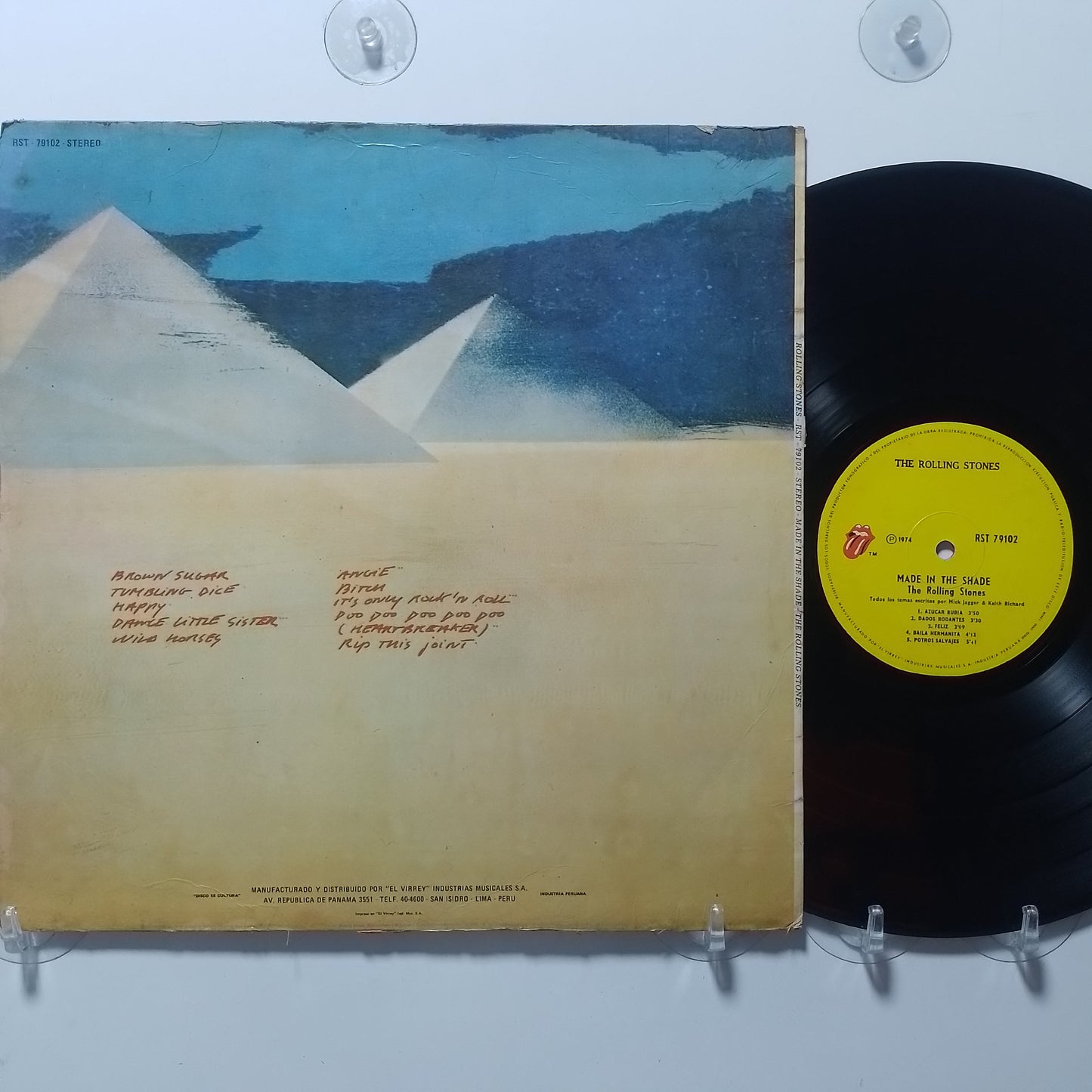 lp The Rolling Stones Made In The Shade made peru 1975 rock