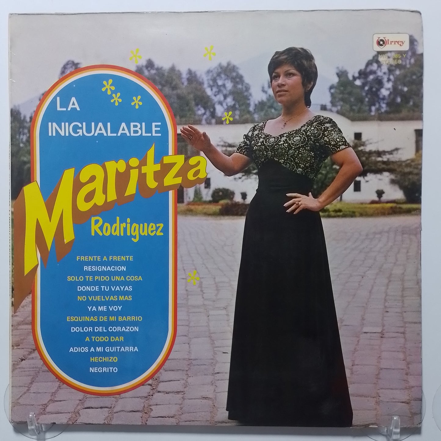 lp Maritza Rodriguez La Inigualable made peru 1975 criollo folk