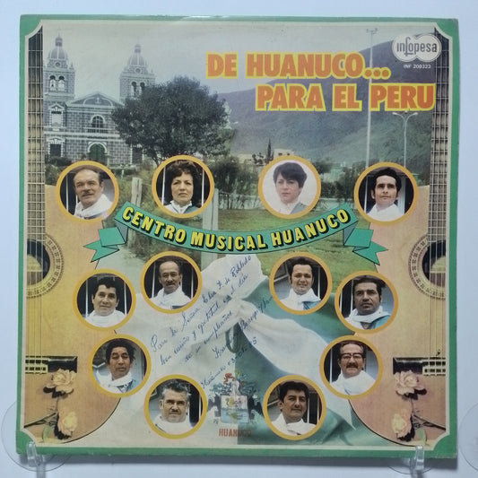 lp Centro Musical Huanuco de huanuco para el peru made peru 1982 huayno folk