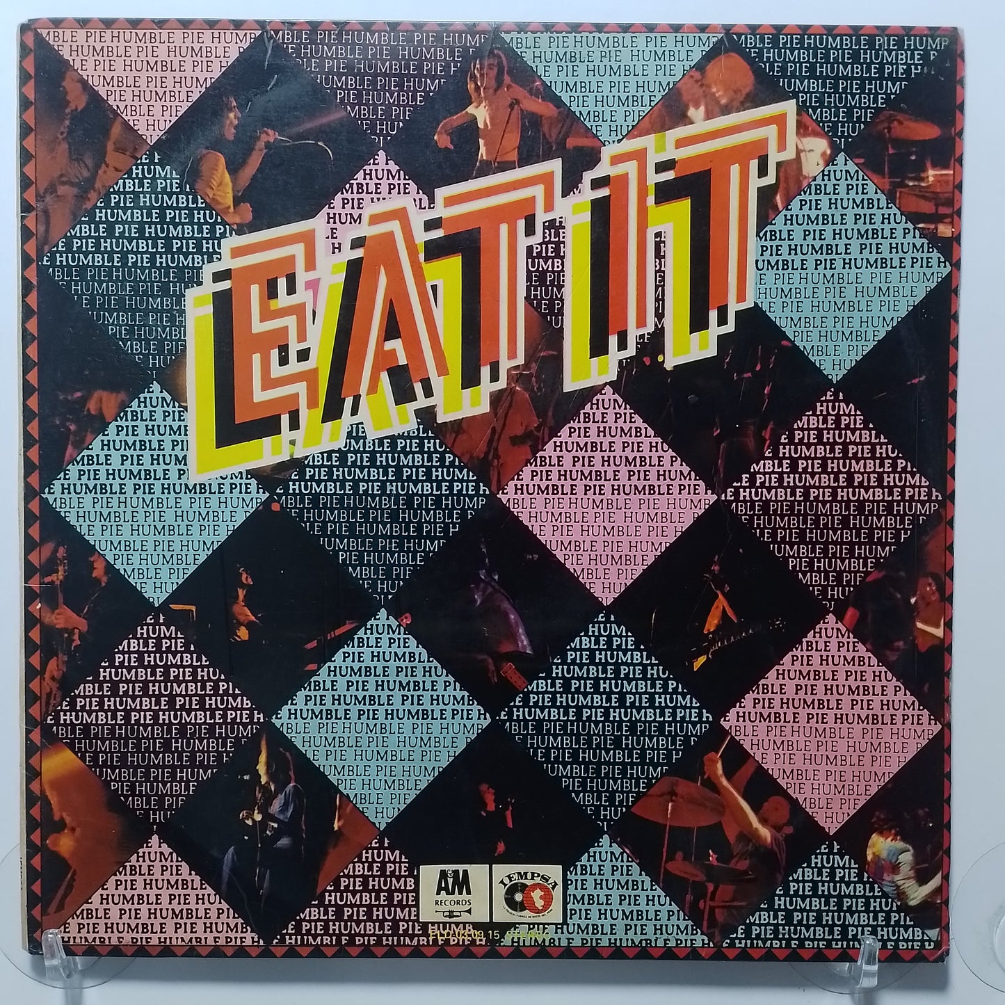 x2 lp Humble Pie Eat It made peru 1973 gatefold rock