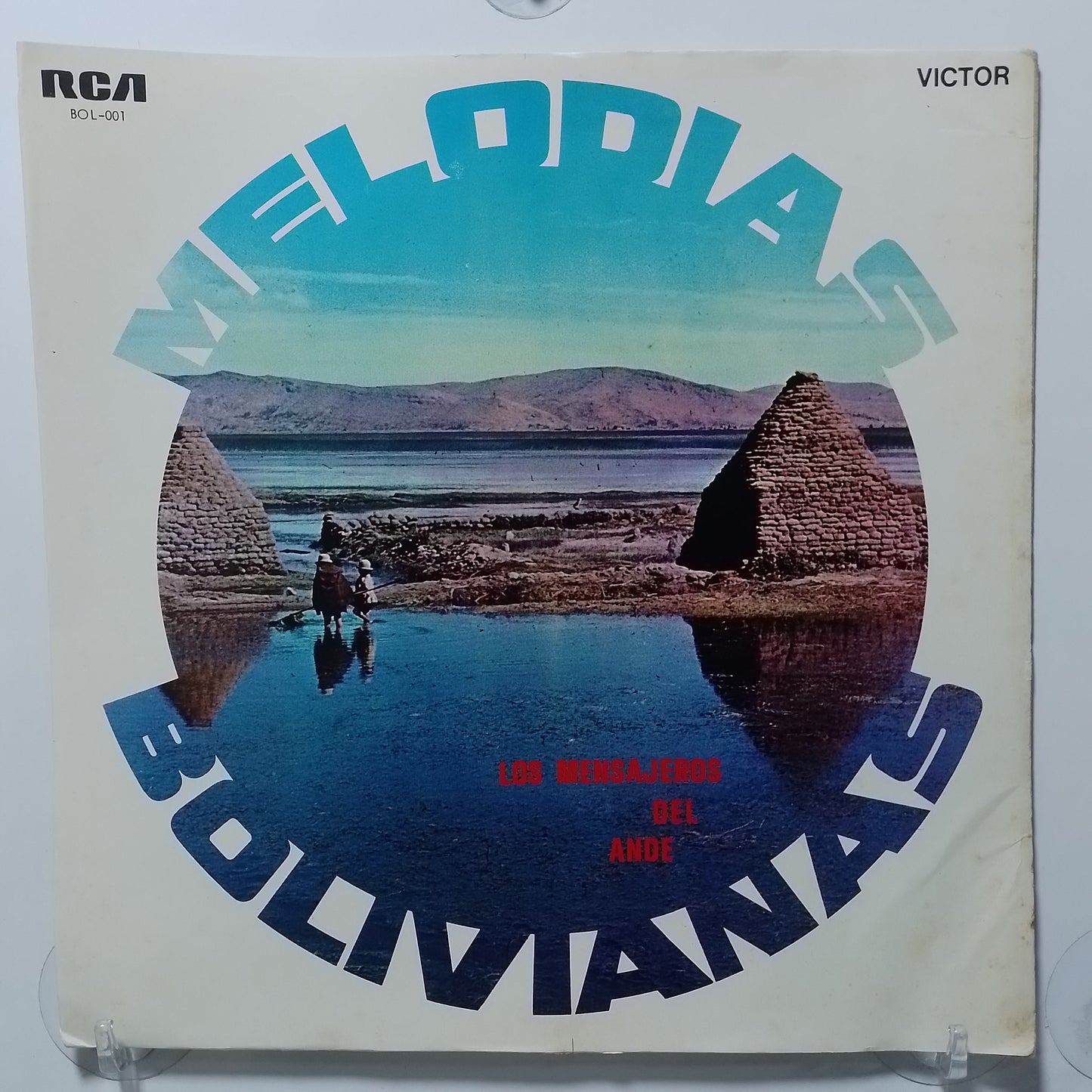 lp Los Mensajeros Del Ande Melodias Bolivianas made peru 1980 andean folk
