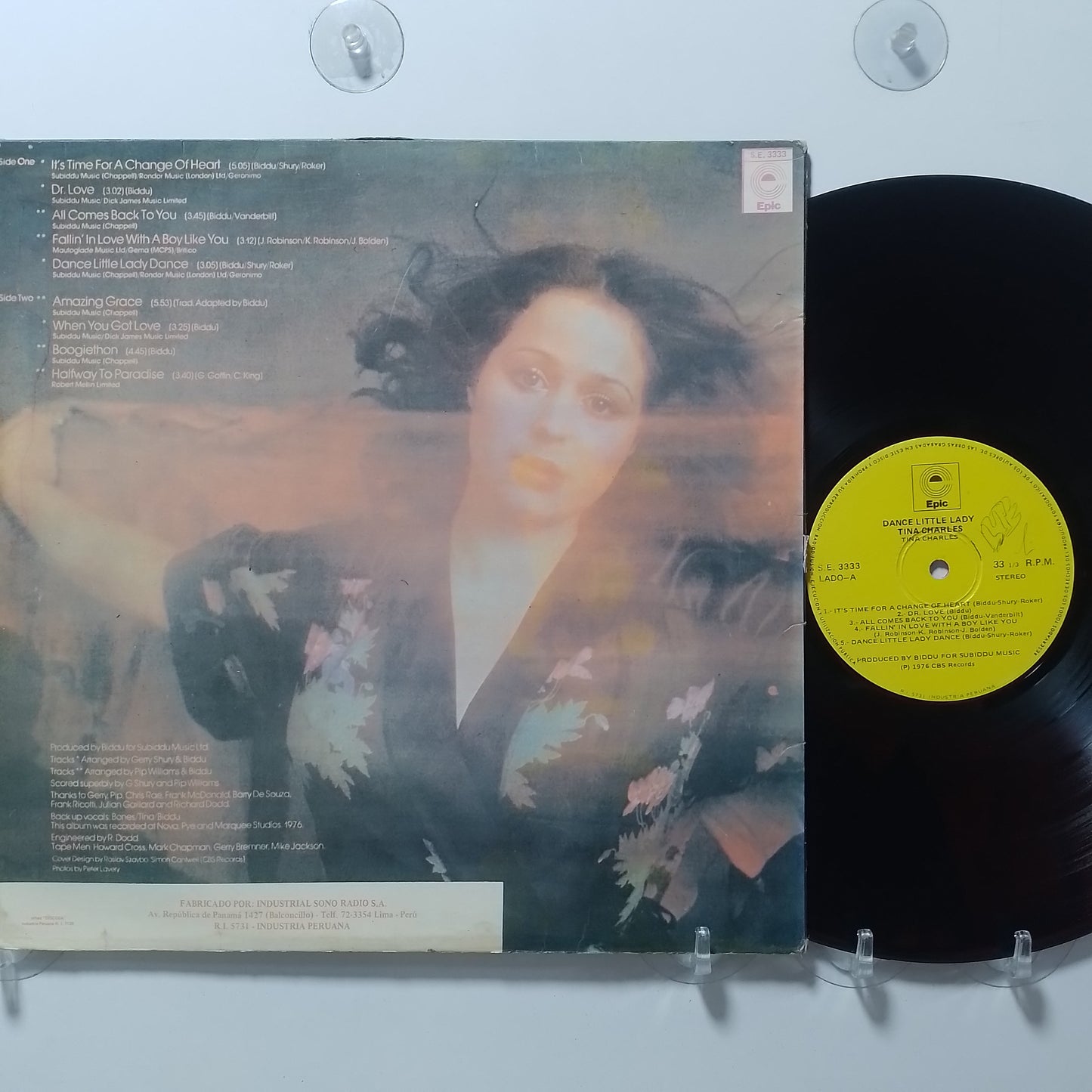 lp Tina Charles Dance Little Lady made peru 1976 disco