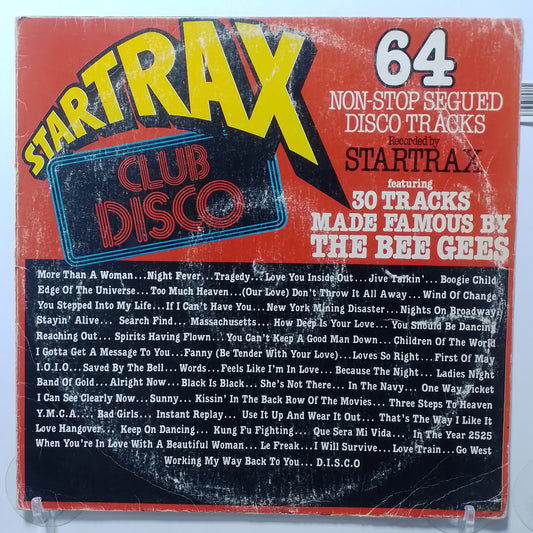 lp Startrax Club Disco 30 tracks non stop bee gees made peru 1981 disco