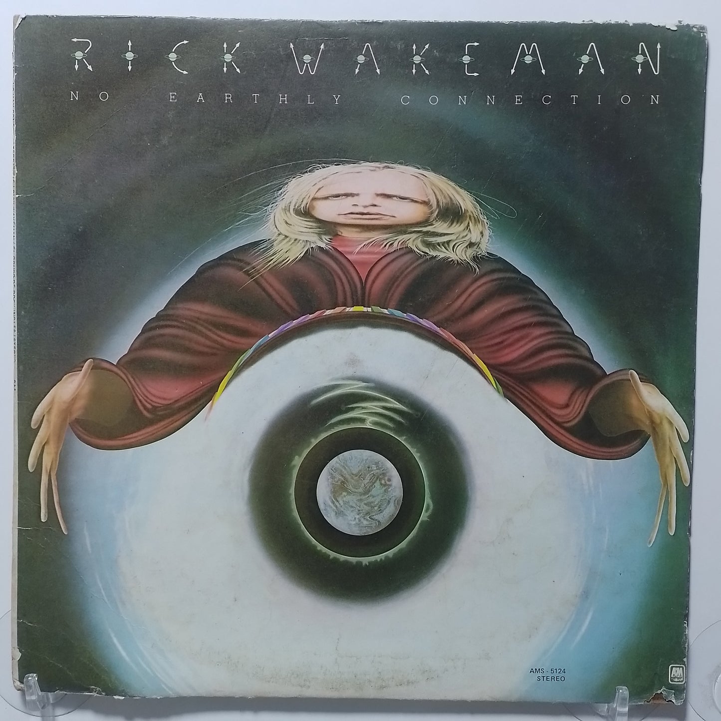 lp Rick Wakeman No Earthly Connection made venezuela 1976 progresive rock