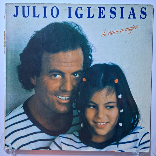 lp Julio Iglesias De Niña A Mujer made peru 1981 balada español