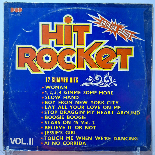 lp hit rocket 12 super hits vol 2 stars on 45 stevie nicks abba varios made peru 1981 rock
