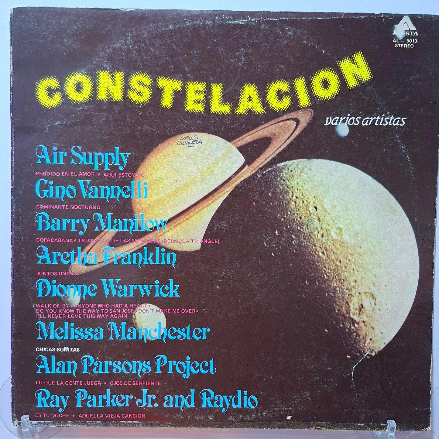 lp constelacion The Alan Parsons Project Air Supply Ray Parker Jr varios made peru 1982 pop rock