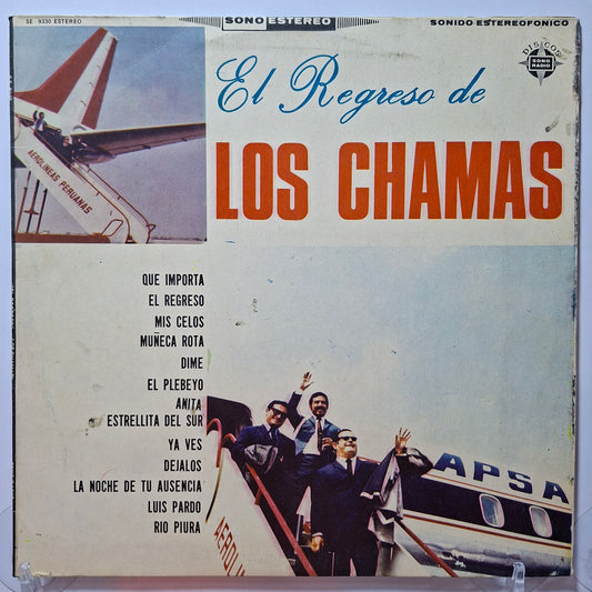 lp Los Chamas El Regreso De Los Chamas made peru 1970 criollo folk