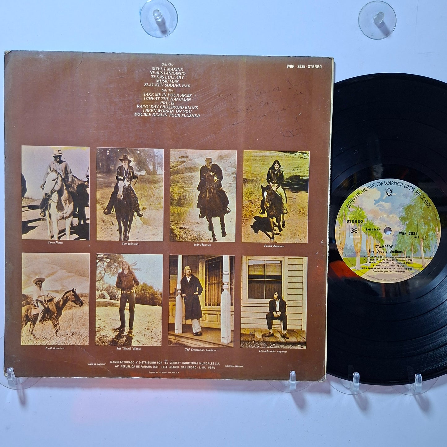 lp The Doobie Brothers Stampede made peru 1975 rock