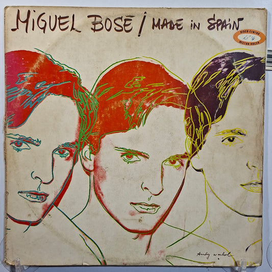 lp Miguel Bose Made In Spain made peru 1983 latin pop