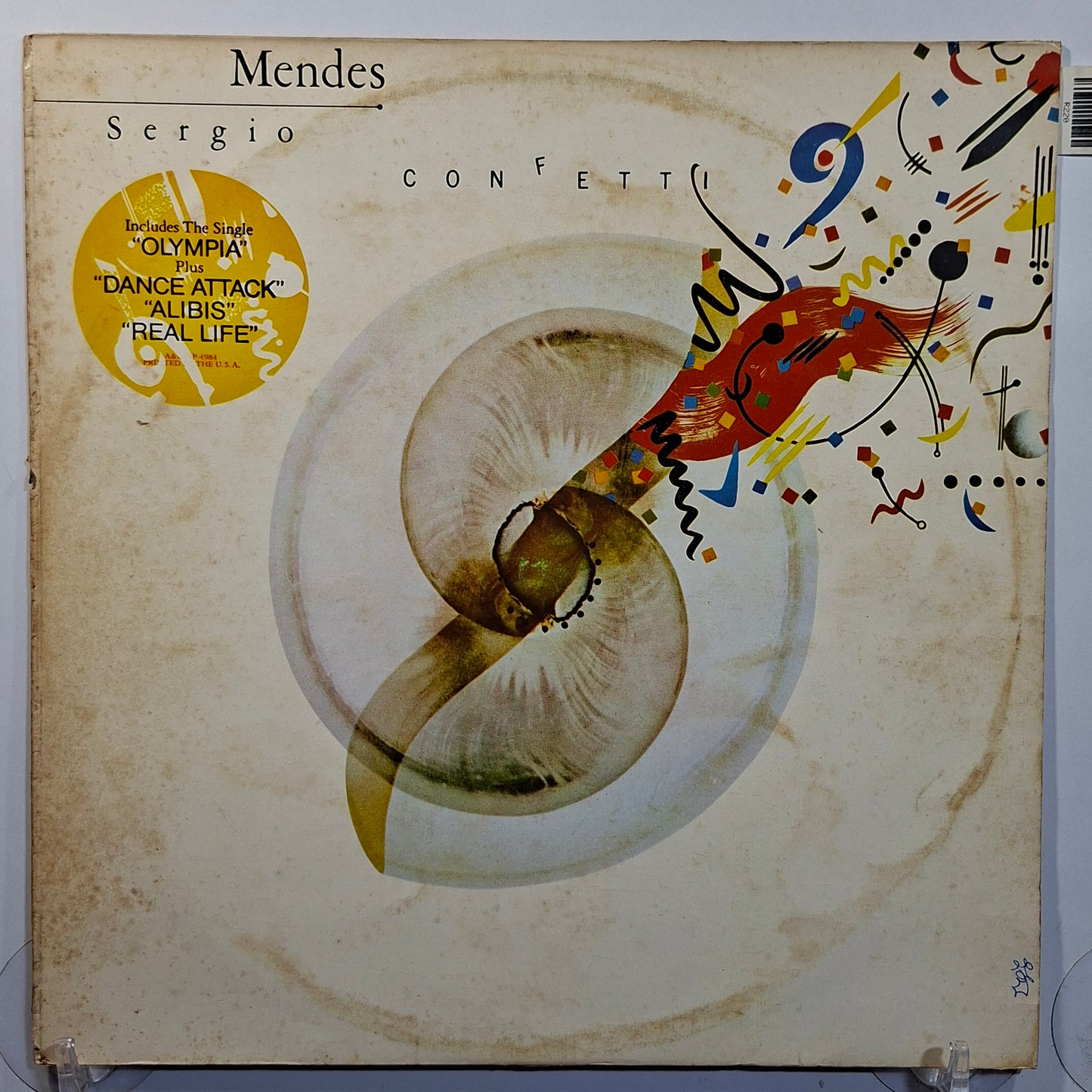lp sergio mendes confetti made peru 1984 pop