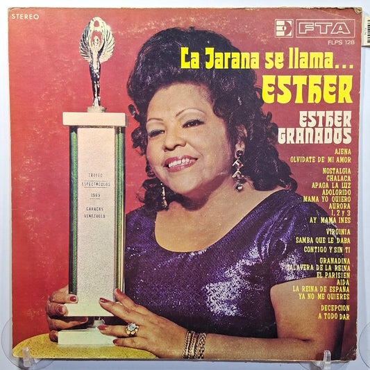 lp Esther Granados La Jarana Se Llama Esther made peru 1972 criollo folk