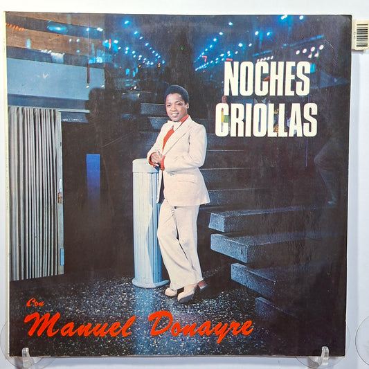 lp Manuel Donayre Noches Criollas made peru 1980 criolla folk