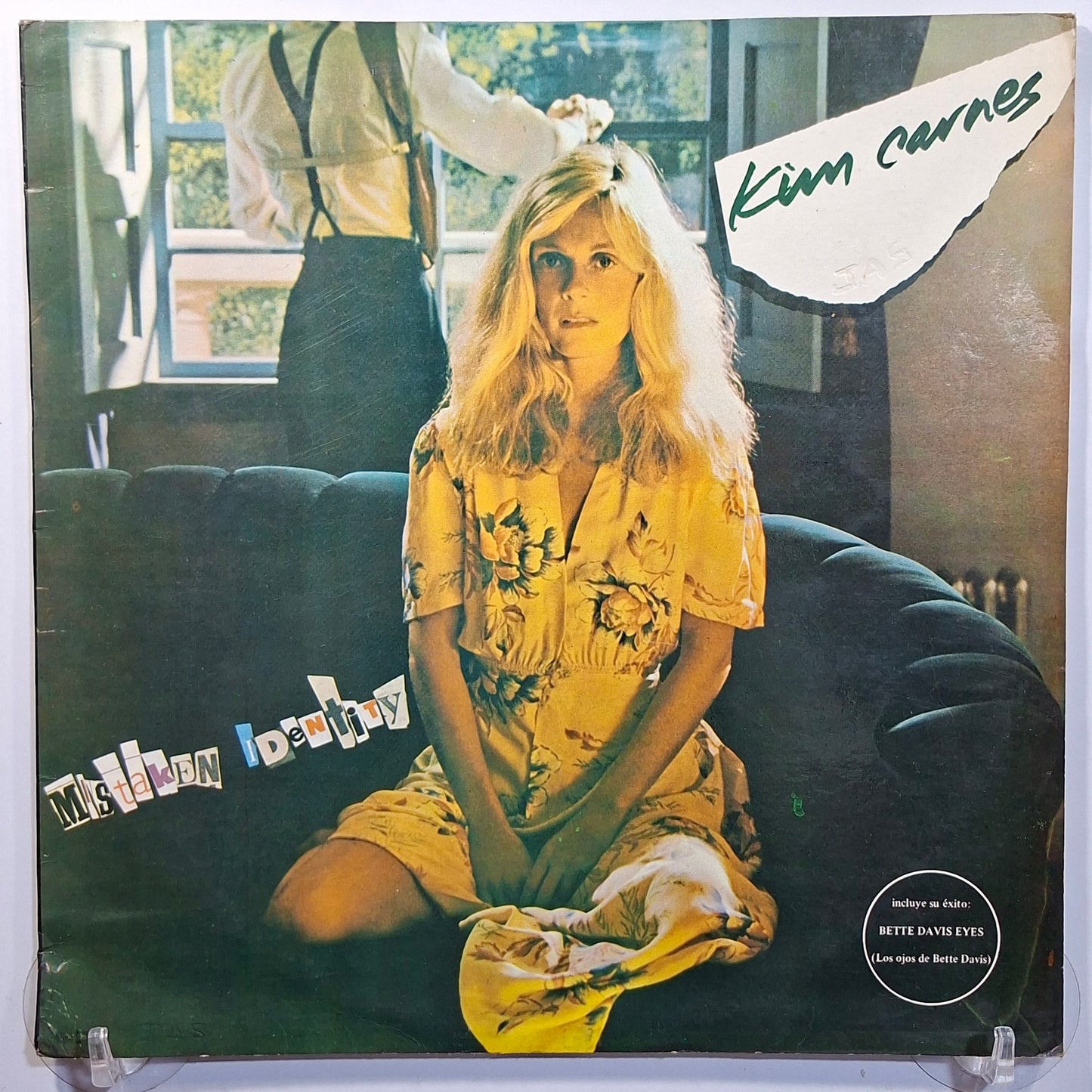 lp Kim Carnes Mistaken Identity made peru 1981 promocional con insert pop rock