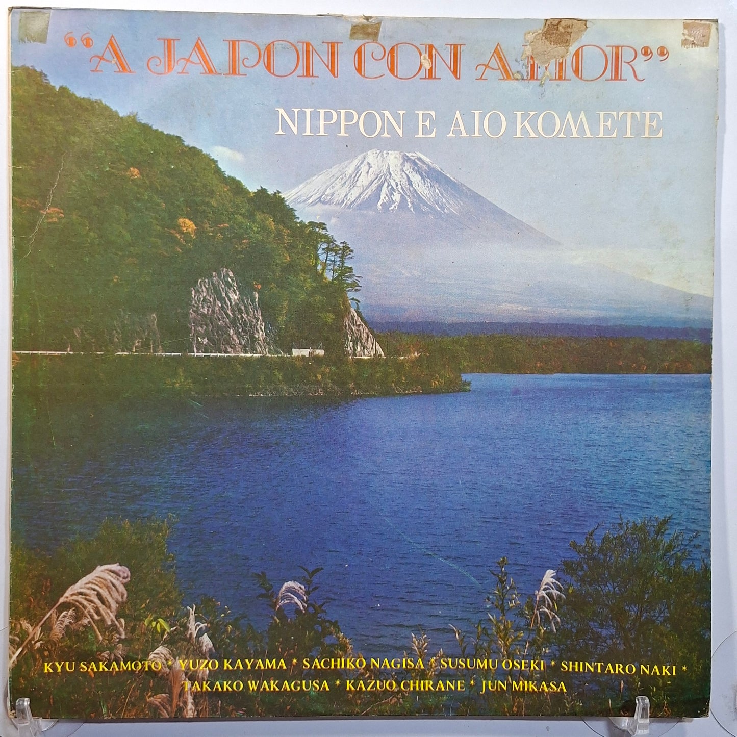 lp A Japon Con Amor nippon e aio komete kyu sakamoto yuzo kayama sachiko nagisa varios made peru 1985 japan pop
