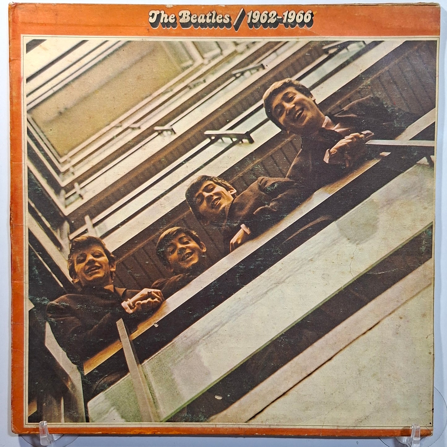 x2 lp The Beatles 1962 1966 red made peru 1973 gatefold con inserts rock