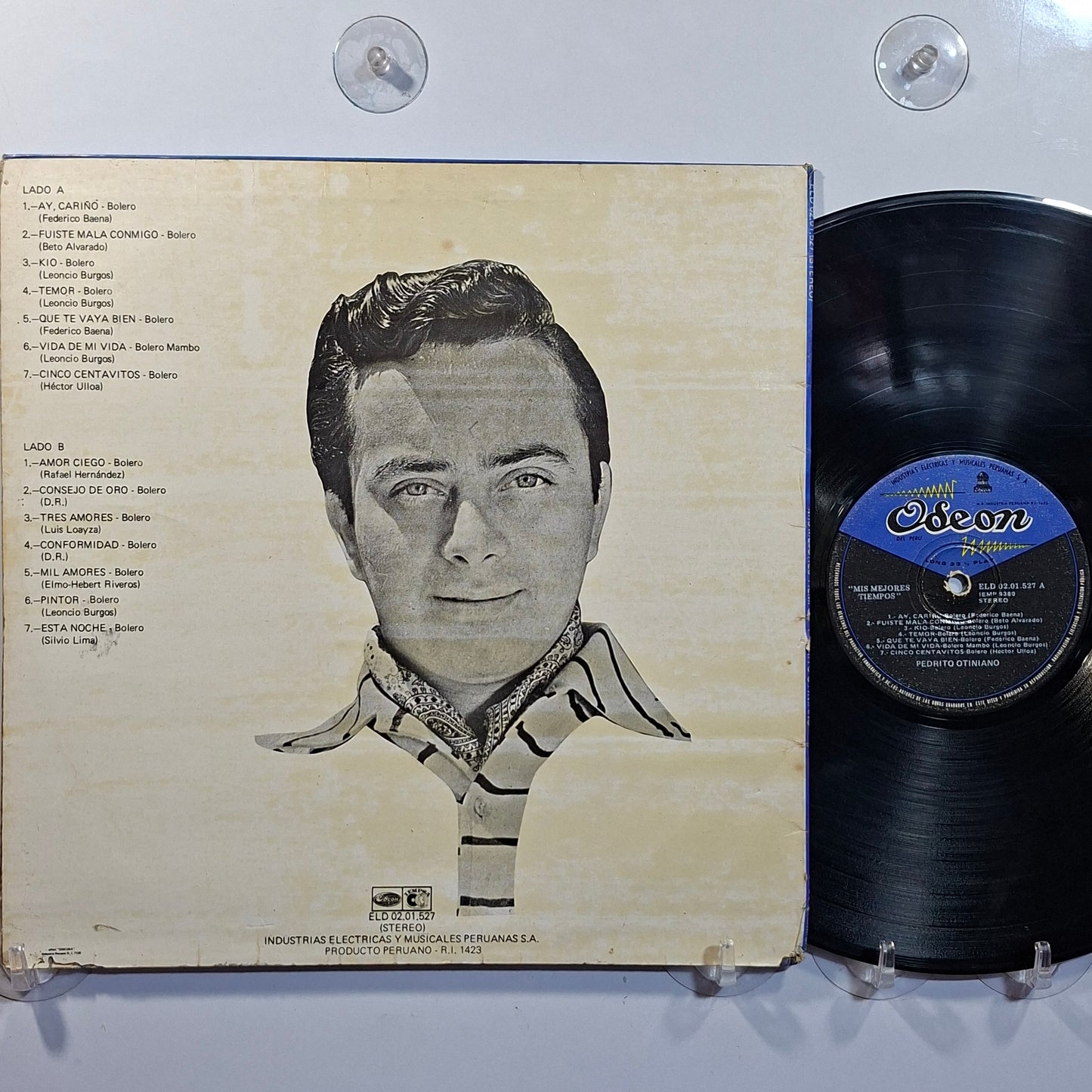 lp Pedrito Otiniano Mis Mejores Tiempos made peru 1970 latin bolero