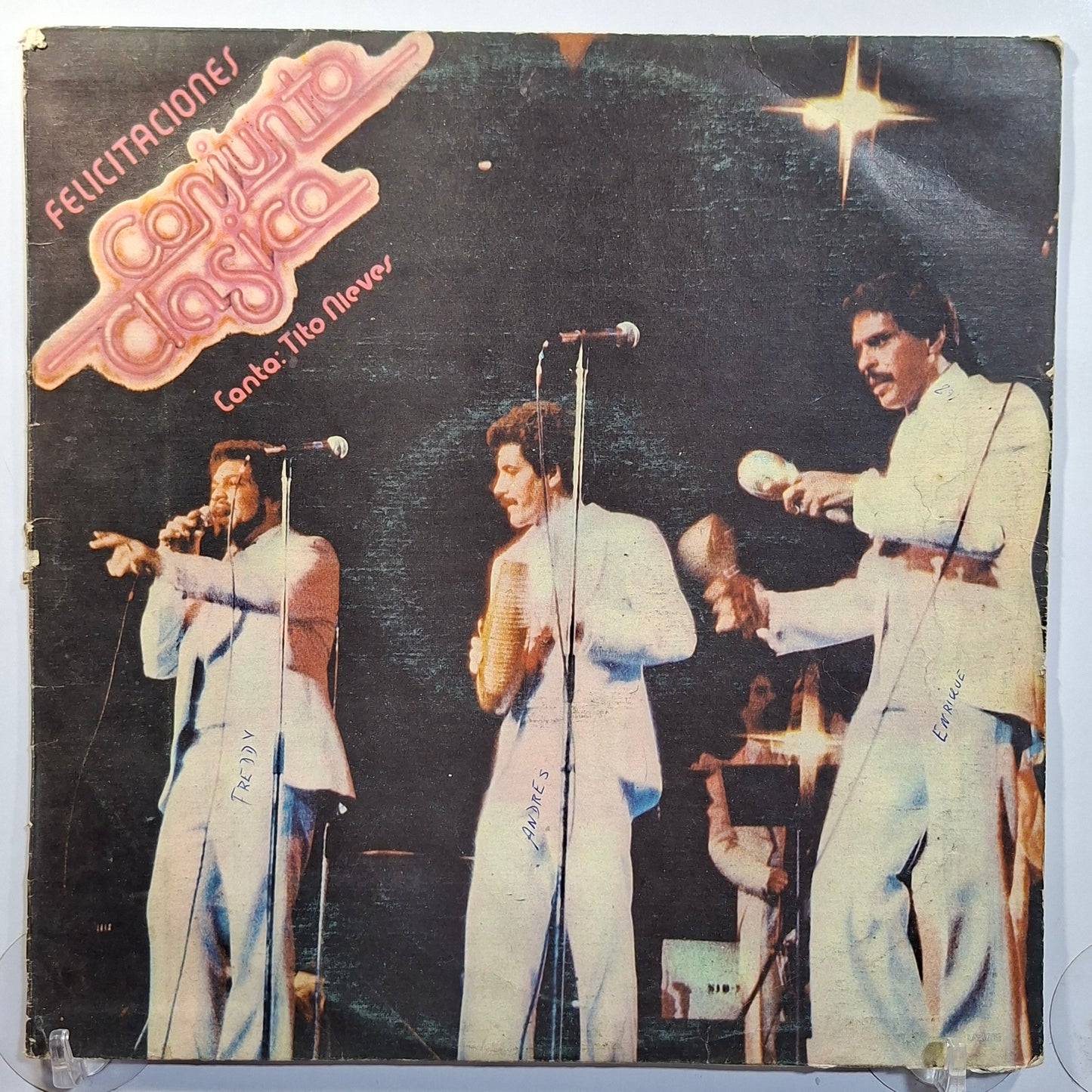 lp Conjunto Clasico Felicitaciones made peru 1980 salsa