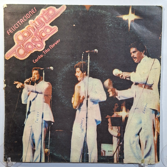 lp Conjunto Clasico Felicitaciones made peru 1980 salsa