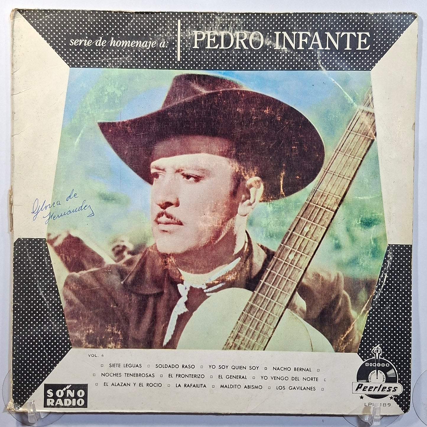 lp Pedro Infante Homenaje A Pedro Infante El Siete Leguas made peru 1960 ranchera folk