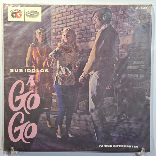 lp sus idolos a go go hermans hermits the dave clark five the animals the hollies made peru 1969 rock
