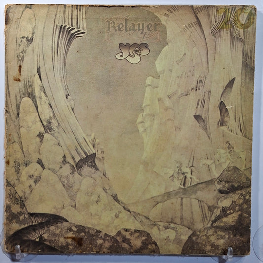 lp Yes Relayer made argentina 1975 gatefold con insert rock