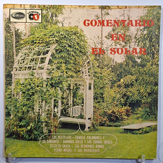 lp Comentario En El Solar Los Destellos Pedro Miguel Y Sus Maracaibos Charlie Palomares y Su Conjunto varios made peru 1972 latin cumbia