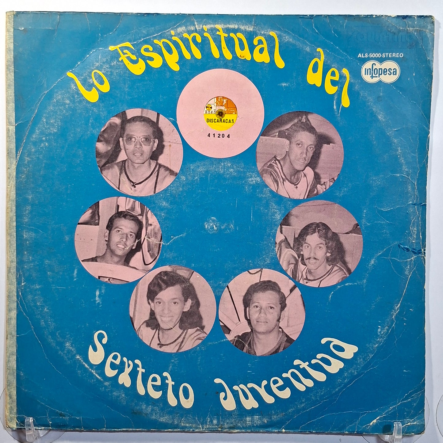 lp Sexteto Juventud Lo Espiritual Del Sexteto Juventud made peru 1974 salsa