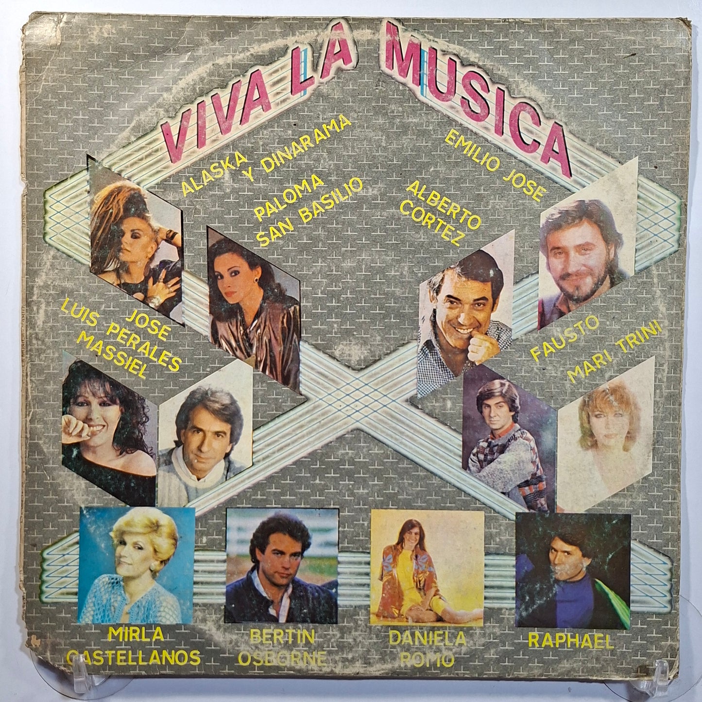 lp viva la musica alaska y dinarama daniela romo fausto varios made peru 1985 latin pop