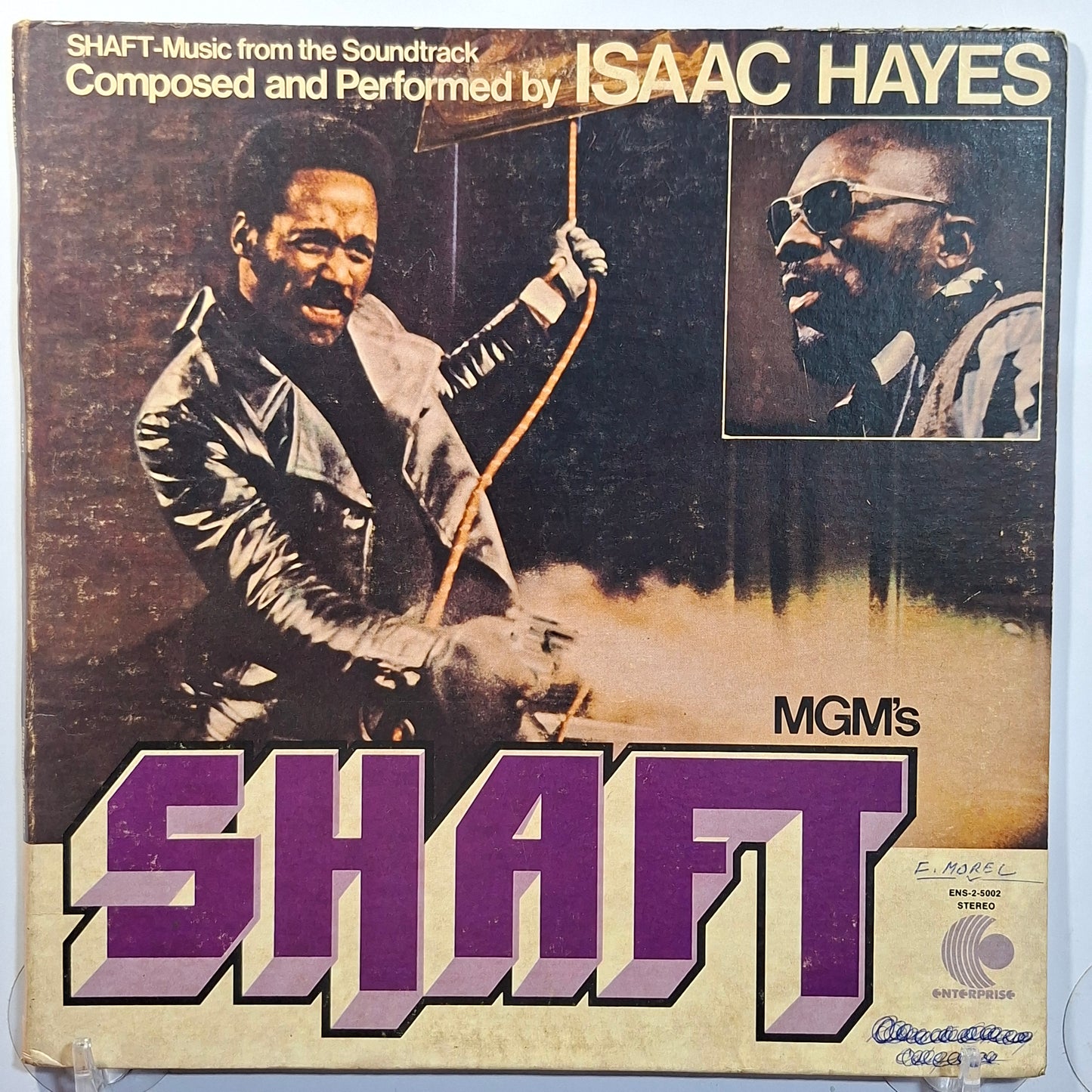 x2 lp Isaac Hayes Shaft made usa 1971 gatefold jazz funk