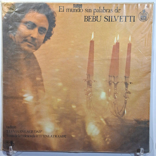 lp Bebu Silvetti El Mundo Sin Palabras De Bebu Silvetti made colombia 1976 jazz funk disco