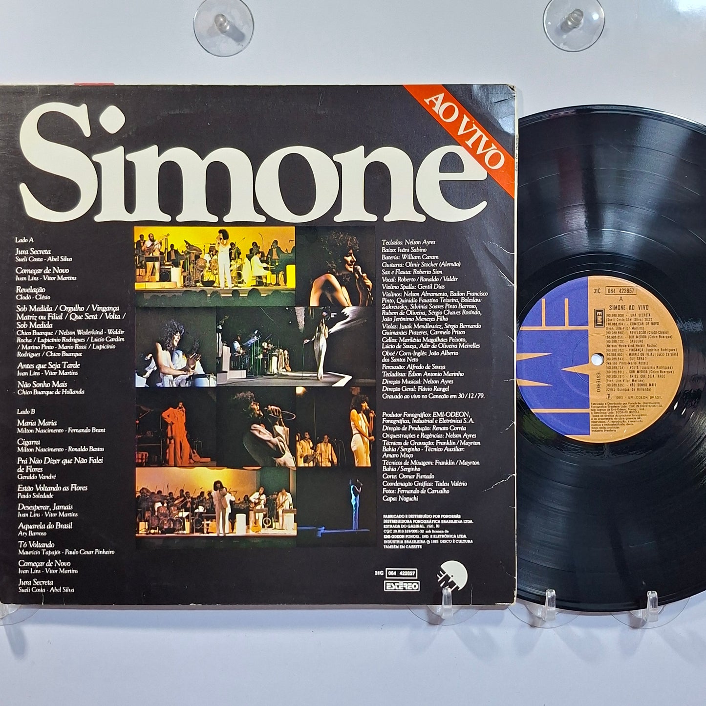 lp Simone Simone Ao Vivo Show Gravado no Canecão em 30 12 79 made brasil 1980 latin pop