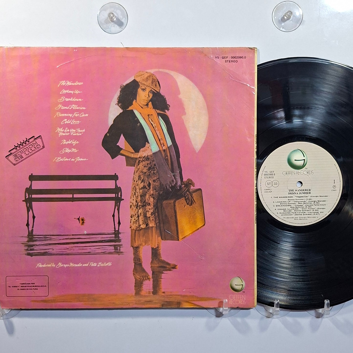 lp Donna Summer The Wanderer made usa 1980 con insert funk soul disco