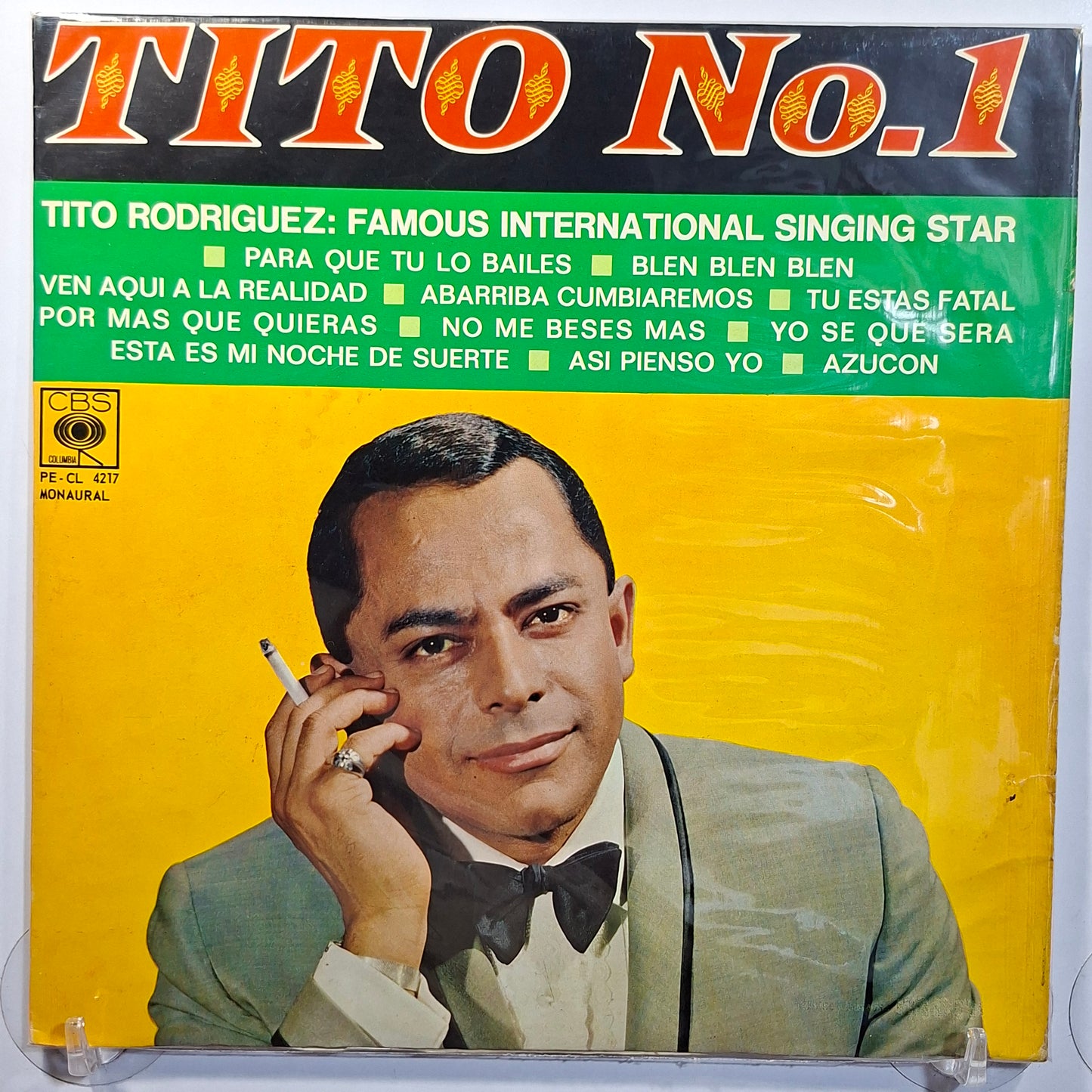 lp Tito Rodríguez Tito No 1 made peru 1989 latin cumbia
