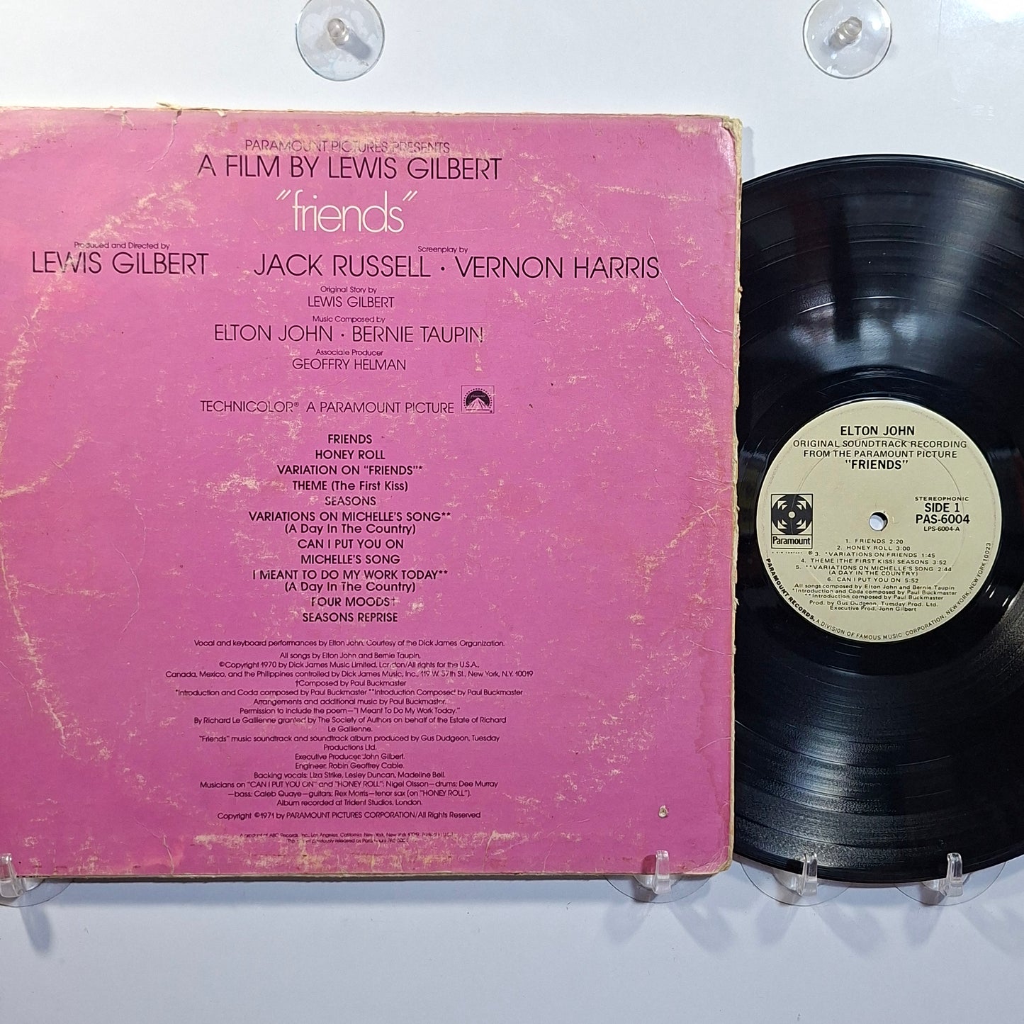 lp Elton John Friends Original Soundtrack Recording made usa 1971 soundtrack