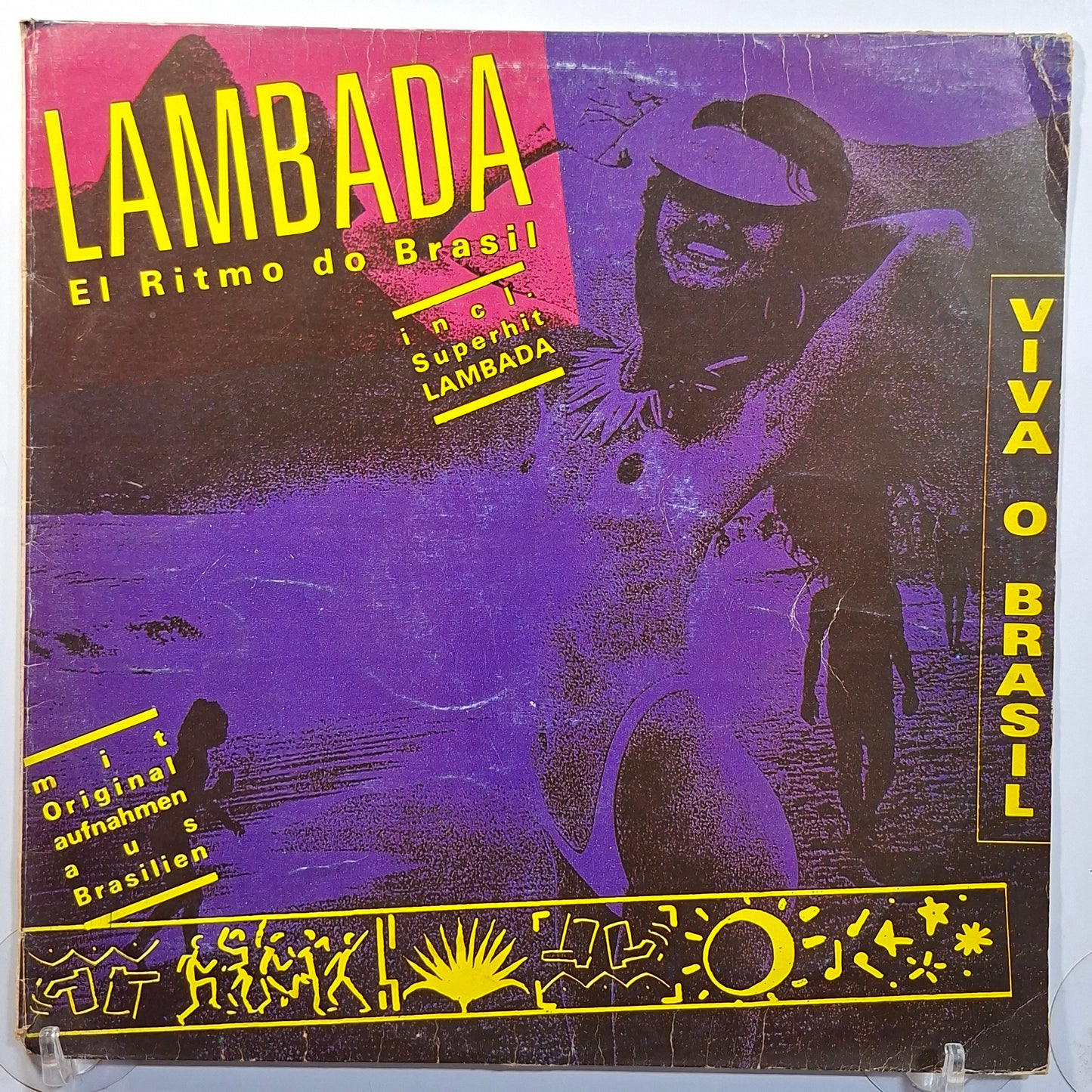 lp lambada El Ritmo Do Brasil LaBanda Vitoria Paulo Moraes varios made peru 1989 latin lambada
